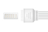 Mindray Compatible ECG Telemetry Leadwires - 5 Leads Snap - Pluscare Medical LLC