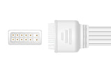 Mindray Compatible ECG Telemetry Leadwires - 3 Leads Snap - Pluscare Medical LLC
