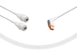 Draeger> Siemens Compatible IBP Adapter Cable - Double Edwards Connectors