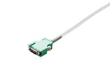 Nihon Kohden Compatible ECG Trunk Cables - 3 Leads/Din Style 3-pin - Pluscare Medical LLC