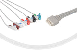 Mindray Compatible ECG Telemetry Leadwires - 5 Leads Grabber - Pluscare Medical LLC
