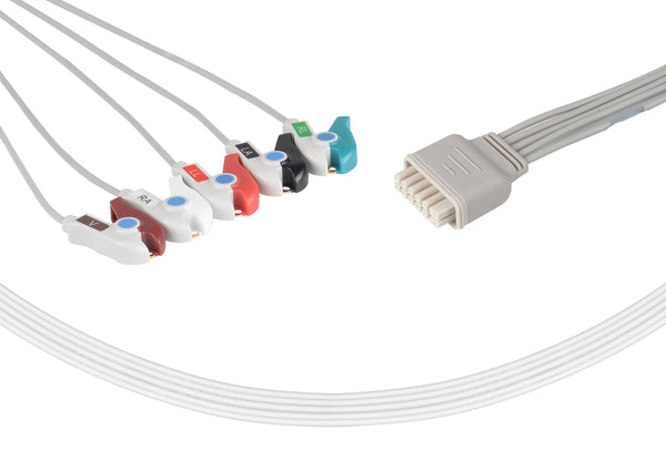 Mindray Compatible ECG Telemetry Leadwires - 5 Leads Grabber