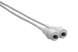 Draeger> Siemens Compatible IBP Adapter Cable - Double Edwards Connectors