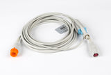 Mindray Compatible Pulse-induced Contour Cardiac Output (PiCCO) 12-pin Cable - 5M(16.5FT) - Pluscare Medical LLC