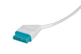 Nihon Kohden Compatible One Piece Reusable ECG Cable - 10 Leads Grabber - Pluscare Medical LLC