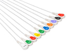 Nihon Kohden Compatible One Piece Reusable ECG Cable - 10 Leads Snap - Pluscare Medical LLC