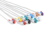 Medtronic Compatible One Piece Reusable ECG Cable - 10 Leads Grabber - Pluscare Medical LLC