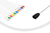 ZOLL Compatible One Piece Reusable ECG Cable-8000-1007-02 10 Leads Snap