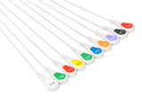 Marquette Compatible One Piece Reusable ECG Cable - 10 Leads Snap - Pluscare Medical LLC