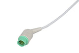 Fukuda Compatible One Piece Reusable ECG Cable - 10 Leads Grabber - Pluscare Medical LLC