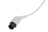 Nihon Kohden Compatible One Piece Reusable ECG Cable - 3 Leads Snap - Pluscare Medical LLC