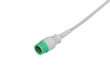 Mindray Compatible One Piece Reusable ECG Cable - 3 Leads Snap - Pluscare Medical LLC