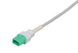 Datascope Compatible One Piece Reusable ECG Cable - 3 Leads Grabber - Pluscare Medical LLC