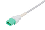 Datascope Compatible One Piece Reusable ECG Cable - 3 Leads Snap - Pluscare Medical LLC