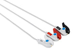 Siemens CT Compatible One Piece Reusable ECG Cable - 3 Leads Grabber - Pluscare Medical LLC