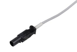 Cardell Compatible One Piece Reusable ECG Cable - 3 Leads Grabber - Pluscare Medical LLC