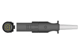 Cardell Compatible One Piece Reusable ECG Cable - 3 Leads Grabber - Pluscare Medical LLC