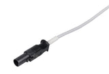 Cardell Compatible One Piece Reusable ECG Cable - 3 Leads Snap - Pluscare Medical LLC