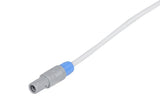 Marquette Compatible One Piece Reusable ECG Cable - 3 Leads Snap - Pluscare Medical LLC