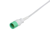 Spacelabs Compatible One Piece Reusable ECG Cable - 3 Leads Grabber - Pluscare Medical LLC