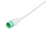 Spacelabs Compatible One Piece Reusable ECG Cable - 3 Leads Snap - Pluscare Medical LLC