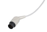 Nihon Kohden Compatible One Piece Reusable ECG Cable - 5 Leads Grabber - Pluscare Medical LLC
