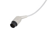 Nihon Kohden Compatible One Piece Reusable ECG Cable - 5 Leads Snap - Pluscare Medical LLC