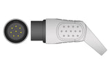 Nihon Kohden Compatible One Piece Reusable ECG Cable - 5 Leads Snap - Pluscare Medical LLC