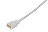 MEK Compatible One Piece Reusable ECG Cable - 5 Leads Snap - Pluscare Medical LLC