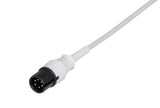 MEK Compatible One Piece Reusable ECG Cable - 5 Leads Grabber - Pluscare Medical LLC