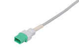 Datascope Compatible One Piece Reusable ECG Cable - 5 Leads Snap - Pluscare Medical LLC