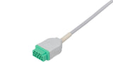 Marquette Compatible One Piece Reusable ECG Cable - 5 Leads Grabber - Pluscare Medical LLC