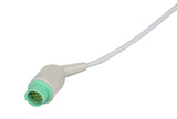 Fukuda Compatible One Piece Reusable ECG Cable - 5 Leads Snap - Pluscare Medical LLC