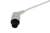 AAMI 6Pin Compatible ECG Trunk cable - 3 Leads/AA Style 3-pin - Pluscare Medical LLC