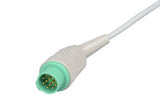 Mennen Compatible ECG Trunk cable - 3 Leads/AA Style 3-pin - Pluscare Medical LLC