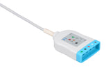 AAMI 6Pin Compatible ECG Trunk cable - 5 Leads/AA Style 5-pin - Pluscare Medical LLC