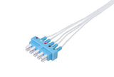 Philips-AA Type Compatible Disposable ECG Lead Wire - 5 Leads Grabber Box of 10 - Pluscare Medical LLC