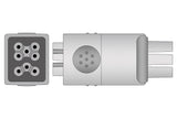 GE Compatible ECG Telemetry cable - 5 Leads Snap - Pluscare Medical LLC