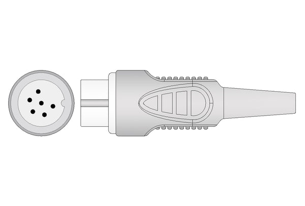 Datascope Compatible IBP Adapter Cable - Utah Connector - Pluscare Medical LLC