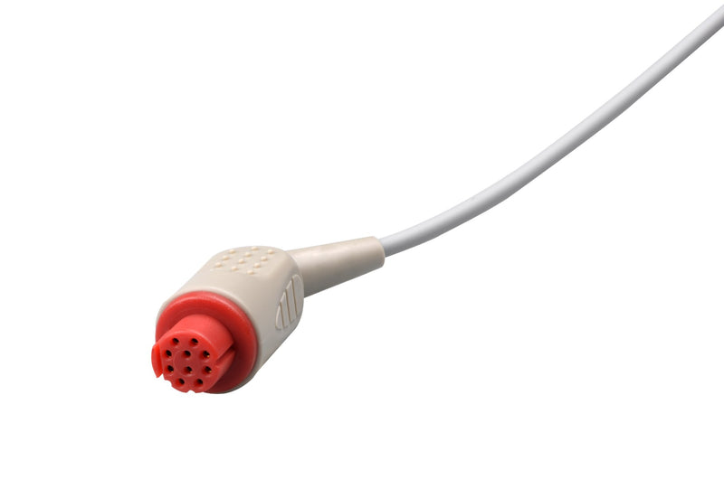 Datex Compatible IBP Adapter Cable - BD Connector - Pluscare Medical LLC