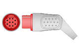 Datex Compatible IBP Adapter Cable - Edwards Connector - Pluscare Medical LLC