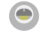 Fukuda Compatible IBP Adapter Cable - Edwards Connector - Pluscare Medical LLC