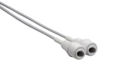 Marquette Compatible IBP Adapter Cable - Dual Edwards Connector - Pluscare Medical LLC