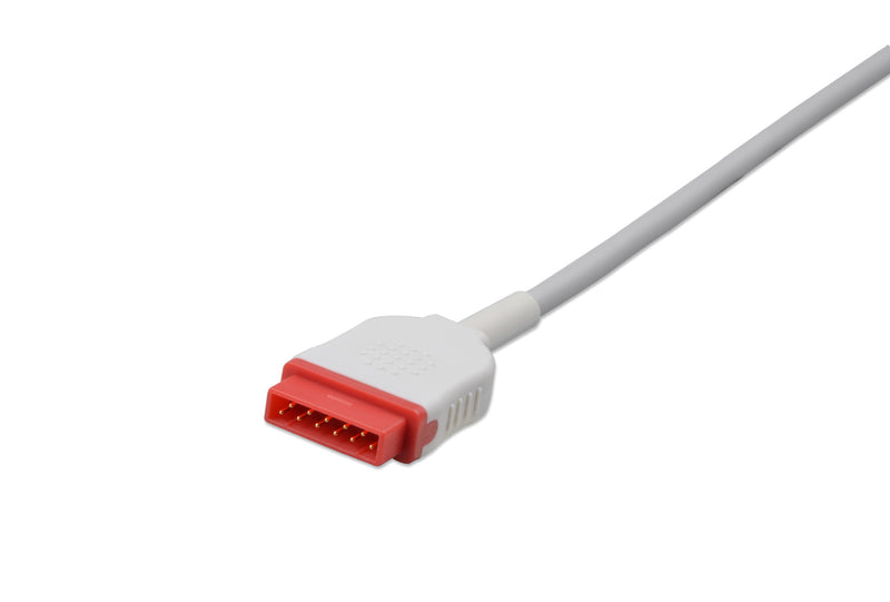 Marquette Compatible IBP Adapter Cable - Edwards Connector - Pluscare Medical LLC