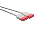 Marquette Compatible IBP Adapter Cable - Flat 11-pin Dual Female Connector - Pluscare Medical LLC