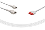 Marquette Compatible IBP Adapter Cable Dual Utah Connector