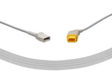 Nihon Kohden Compatible IBP Adapter Cable Utah Connector