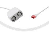 Spacelabs Compatible IBP Adapter Cable - Round/ 6-Pin Connector/ Keyed - Pluscare Medical LLC