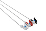 Bionet Compatible Reusable ECG Lead Wire - 3 Leads Grabber - Pluscare Medical LLC