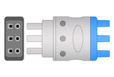 Bionet Compatible Reusable ECG Lead Wire - 3 Leads Grabber - Pluscare Medical LLC